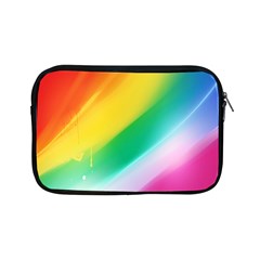 Red Yellow White Pink Green Blue Rainbow Color Mix Apple Ipad Mini Zipper Cases by Mariart