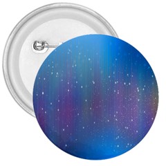 Rain Star Planet Galaxy Blue Sky Purple Blue 3  Buttons by Mariart