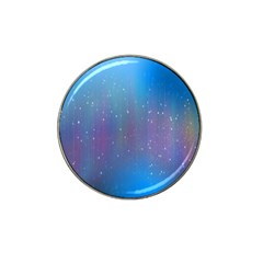 Rain Star Planet Galaxy Blue Sky Purple Blue Hat Clip Ball Marker (4 Pack) by Mariart