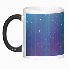 Rain Star Planet Galaxy Blue Sky Purple Blue Morph Mugs