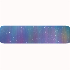 Rain Star Planet Galaxy Blue Sky Purple Blue Large Bar Mats