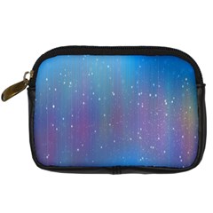 Rain Star Planet Galaxy Blue Sky Purple Blue Digital Camera Cases by Mariart