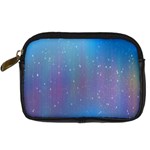 Rain Star Planet Galaxy Blue Sky Purple Blue Digital Camera Cases Front