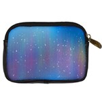 Rain Star Planet Galaxy Blue Sky Purple Blue Digital Camera Cases Back