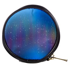 Rain Star Planet Galaxy Blue Sky Purple Blue Mini Makeup Bags by Mariart