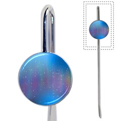 Rain Star Planet Galaxy Blue Sky Purple Blue Book Mark by Mariart