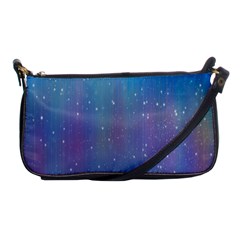 Rain Star Planet Galaxy Blue Sky Purple Blue Shoulder Clutch Bags by Mariart