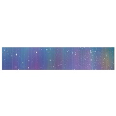 Rain Star Planet Galaxy Blue Sky Purple Blue Flano Scarf (small) by Mariart