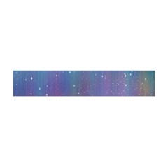 Rain Star Planet Galaxy Blue Sky Purple Blue Flano Scarf (mini) by Mariart