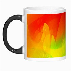 Red Yellow Green Blue Rainbow Color Mix Morph Mugs by Mariart