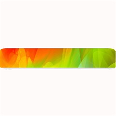 Red Yellow Green Blue Rainbow Color Mix Small Bar Mats