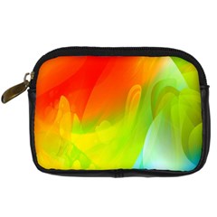 Red Yellow Green Blue Rainbow Color Mix Digital Camera Cases by Mariart