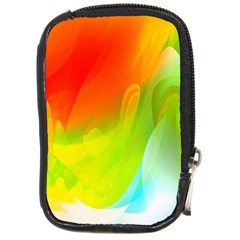 Red Yellow Green Blue Rainbow Color Mix Compact Camera Cases by Mariart