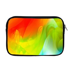 Red Yellow Green Blue Rainbow Color Mix Apple Macbook Pro 17  Zipper Case