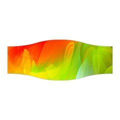 Red Yellow Green Blue Rainbow Color Mix Stretchable Headband