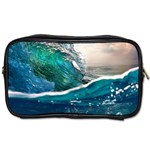 Sea Wave Waves Beach Water Blue Sky Toiletries Bags 2-Side Front