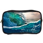 Sea Wave Waves Beach Water Blue Sky Toiletries Bags 2-Side Back