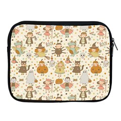 Sinister Helloween Cat Pumkin Bat Ghost Polka Dots Vampire Bone Skull Apple Ipad 2/3/4 Zipper Cases by Mariart