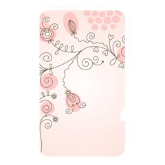 Simple Flower Polka Dots Pink Memory Card Reader