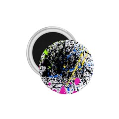 Spot Paint Pink Black Green Yellow Blue Sexy 1 75  Magnets by Mariart