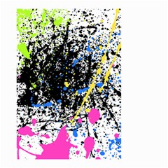 Spot Paint Pink Black Green Yellow Blue Sexy Small Garden Flag (two Sides)