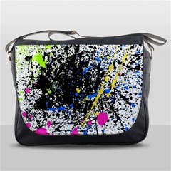 Spot Paint Pink Black Green Yellow Blue Sexy Messenger Bags