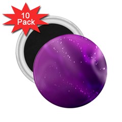 Space Star Planet Galaxy Purple 2 25  Magnets (10 Pack)  by Mariart