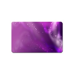 Space Star Planet Galaxy Purple Magnet (name Card)