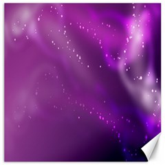 Space Star Planet Galaxy Purple Canvas 16  X 16   by Mariart