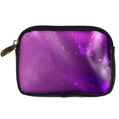 Space Star Planet Galaxy Purple Digital Camera Cases by Mariart