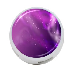 Space Star Planet Galaxy Purple 4-port Usb Hub (one Side) by Mariart