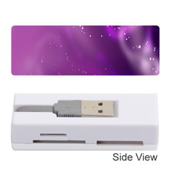 Space Star Planet Galaxy Purple Memory Card Reader (stick)  by Mariart