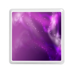 Space Star Planet Galaxy Purple Memory Card Reader (square) 