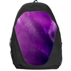 Space Star Planet Galaxy Purple Backpack Bag by Mariart