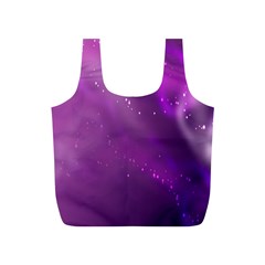 Space Star Planet Galaxy Purple Full Print Recycle Bags (s)  by Mariart