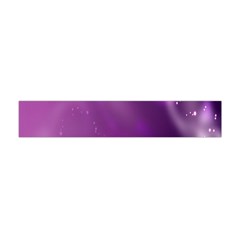 Space Star Planet Galaxy Purple Flano Scarf (mini)