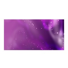 Space Star Planet Galaxy Purple Satin Wrap by Mariart