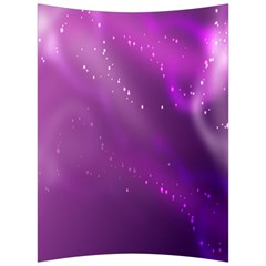 Space Star Planet Galaxy Purple Back Support Cushion