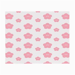 Star Pink Flower Polka Dots Small Glasses Cloth