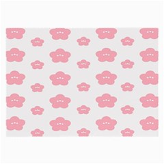 Star Pink Flower Polka Dots Large Glasses Cloth