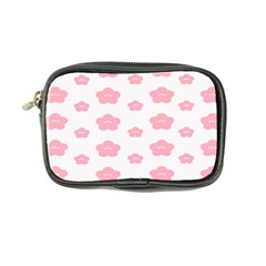 Star Pink Flower Polka Dots Coin Purse by Mariart