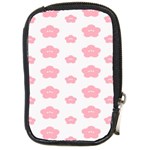 Star Pink Flower Polka Dots Compact Camera Cases Front