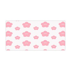 Star Pink Flower Polka Dots Yoga Headband by Mariart