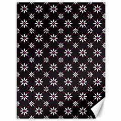 Sunflower Star Floral Purple Pink Canvas 36  X 48   by Mariart