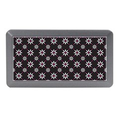 Sunflower Star Floral Purple Pink Memory Card Reader (mini) by Mariart