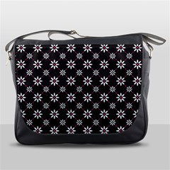 Sunflower Star Floral Purple Pink Messenger Bags