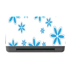 Star Flower Blue Memory Card Reader With Cf