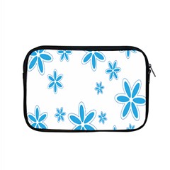 Star Flower Blue Apple Macbook Pro 15  Zipper Case by Mariart