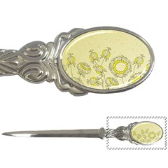 Sunflower Fly Flower Floral Letter Openers by Mariart