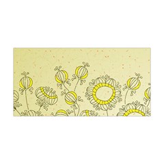 Sunflower Fly Flower Floral Yoga Headband